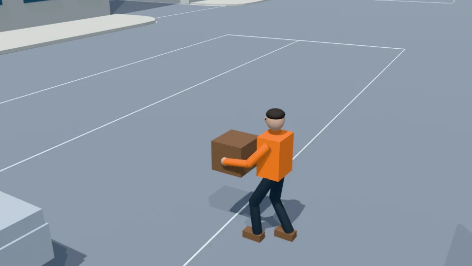Contact check: Single delivery parcel